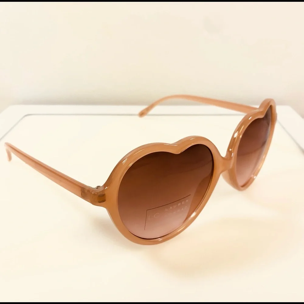 Kids Lauren Conrad Heart Shaped Fashion Sunglasses